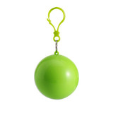 Zielona kula z peleryną - breloczek 